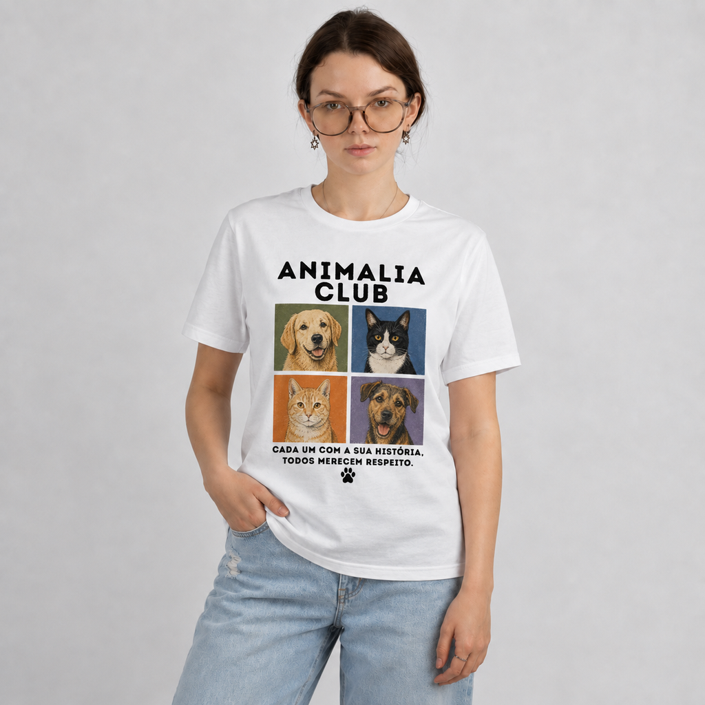 Camiseta - Cada um com a sua História