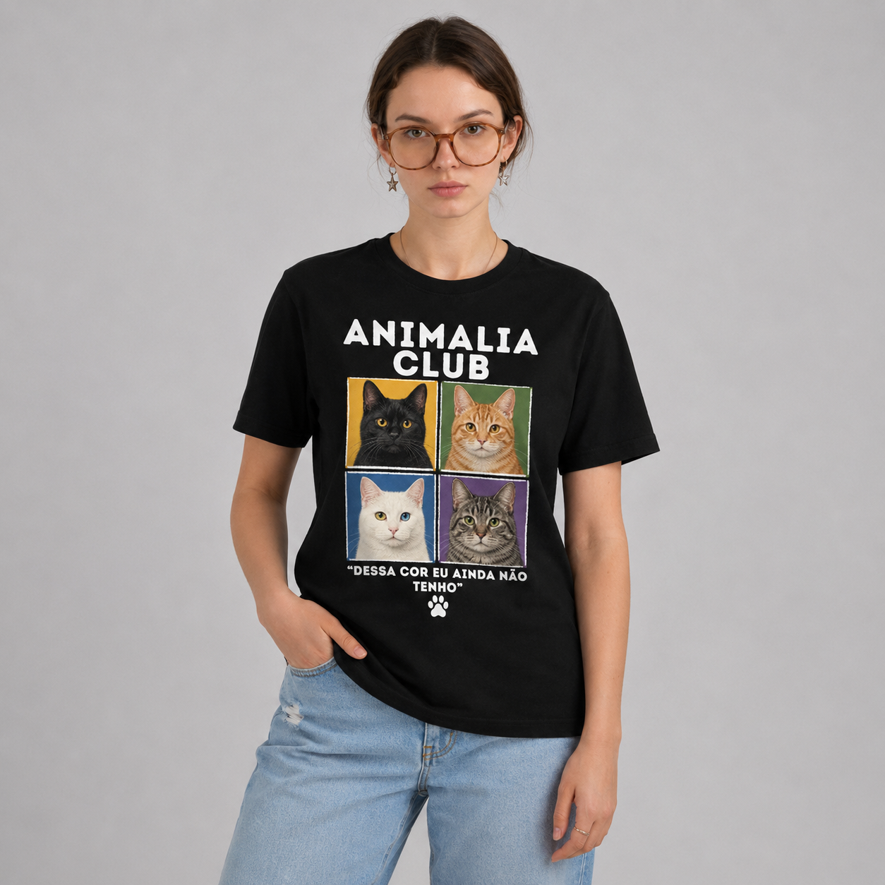 Camiseta - Dessa Cor eu Não Tenho