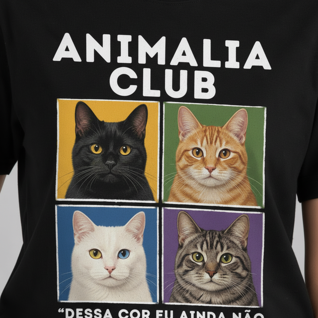 Camiseta - Dessa Cor eu Não Tenho
