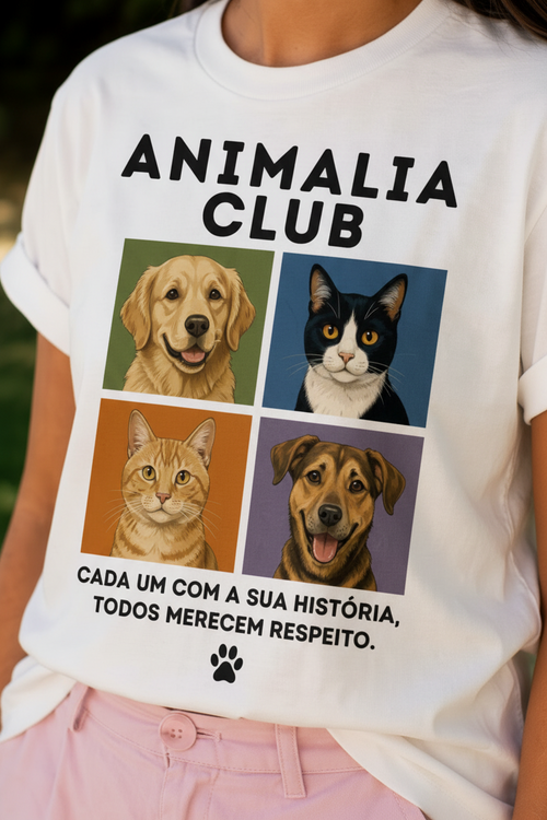 Camiseta Cada Um Com a Sua História