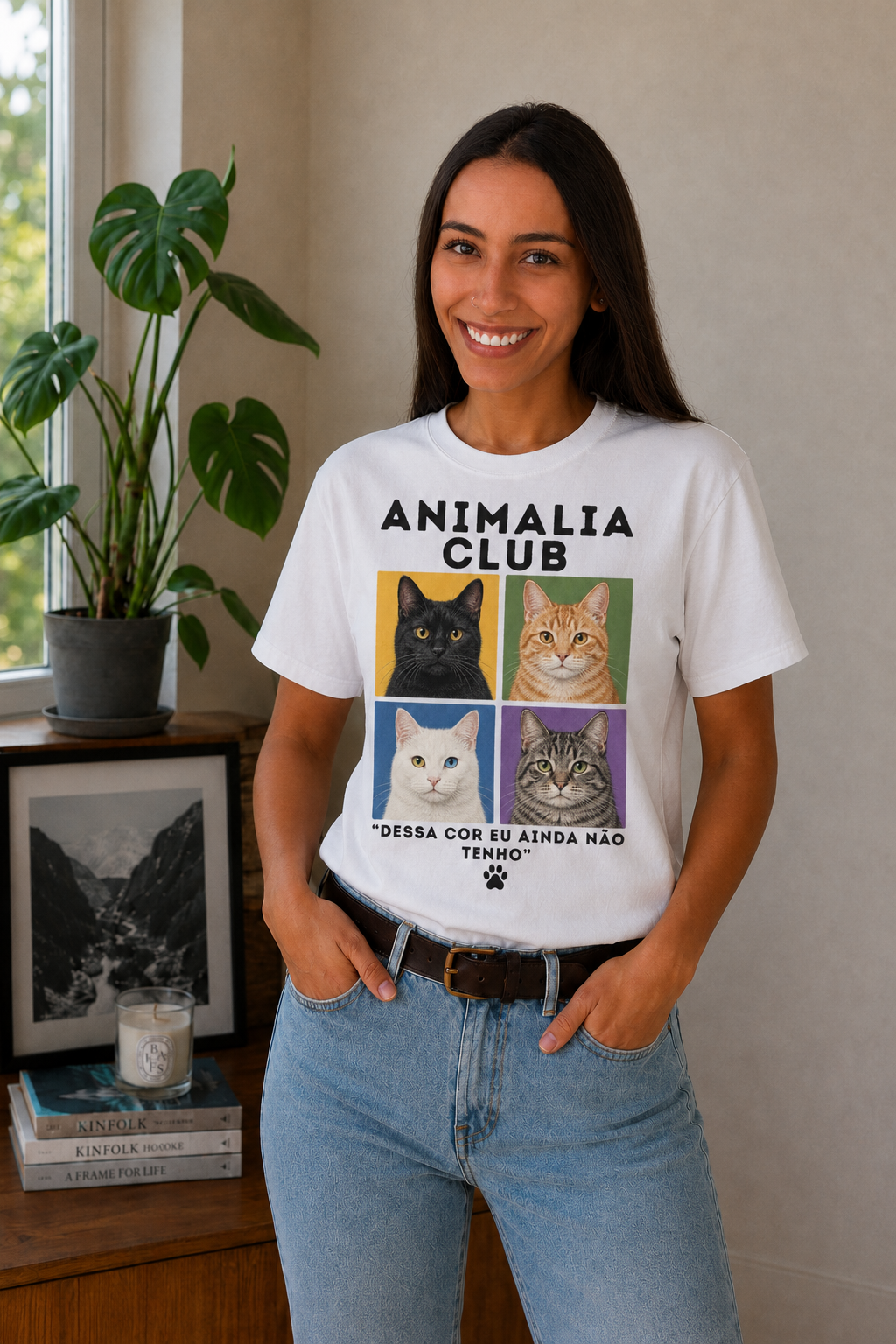 Camiseta Dessa Cor eu Não Tenho