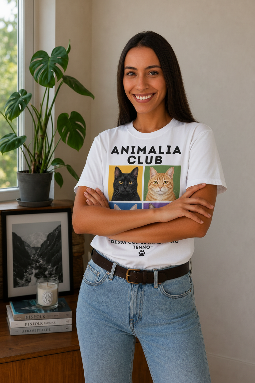 Camiseta Dessa Cor eu Não Tenho