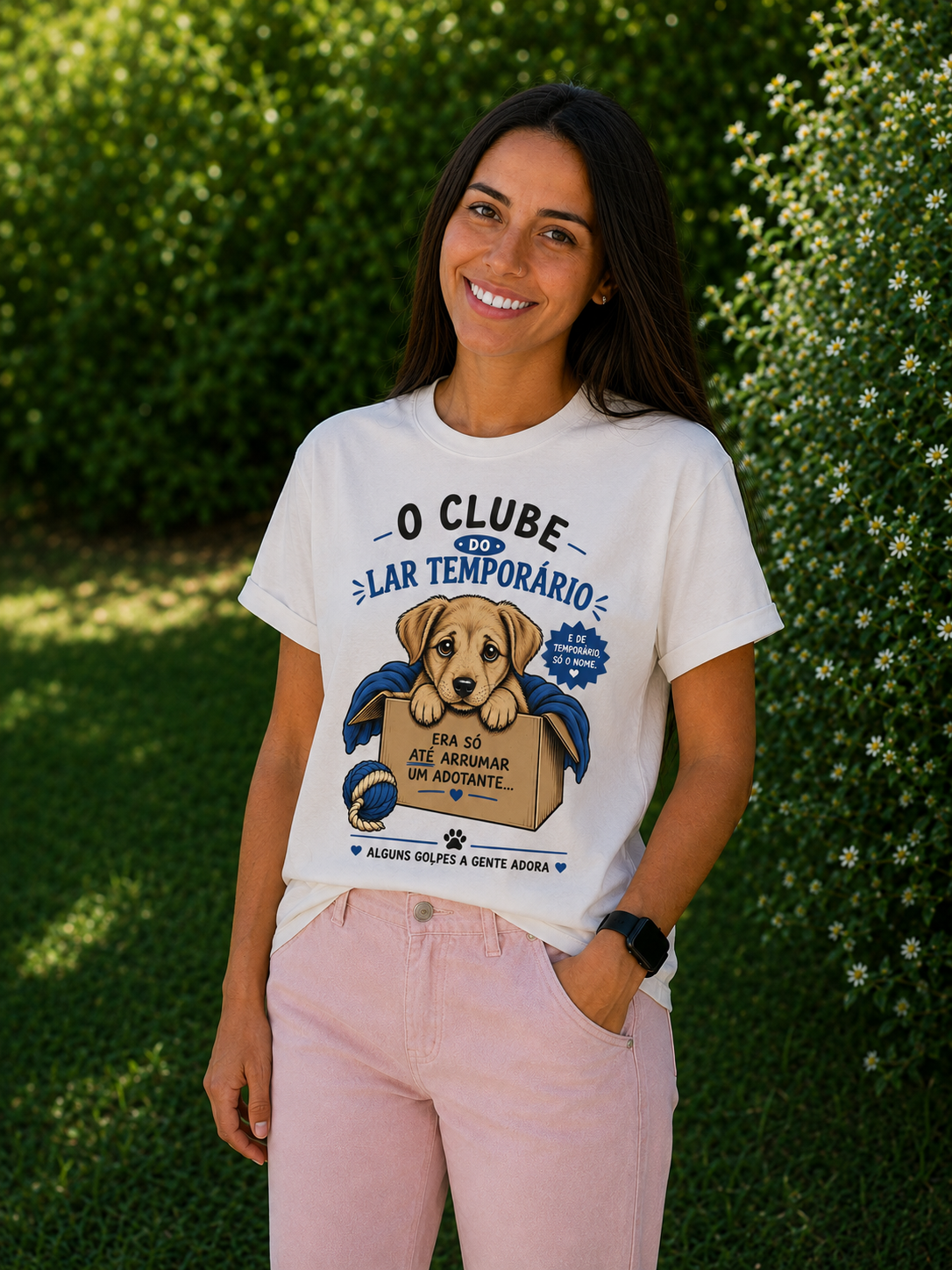 Camiseta Lar Temporário